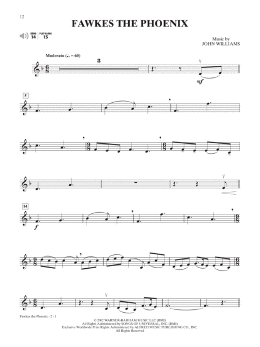 Harry Potter Instrumental Solos for Strings String Orchestra scores gallery preview page 8
