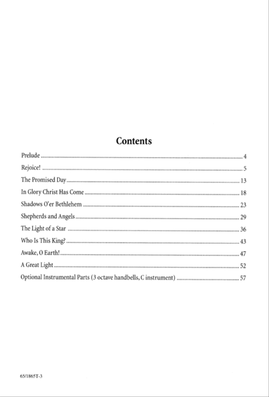 A Great Light A Great Light 3-Part scores gallery preview page 5