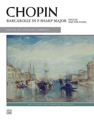 Book cover for Barcarolle in F-sharp Major, Op. 60