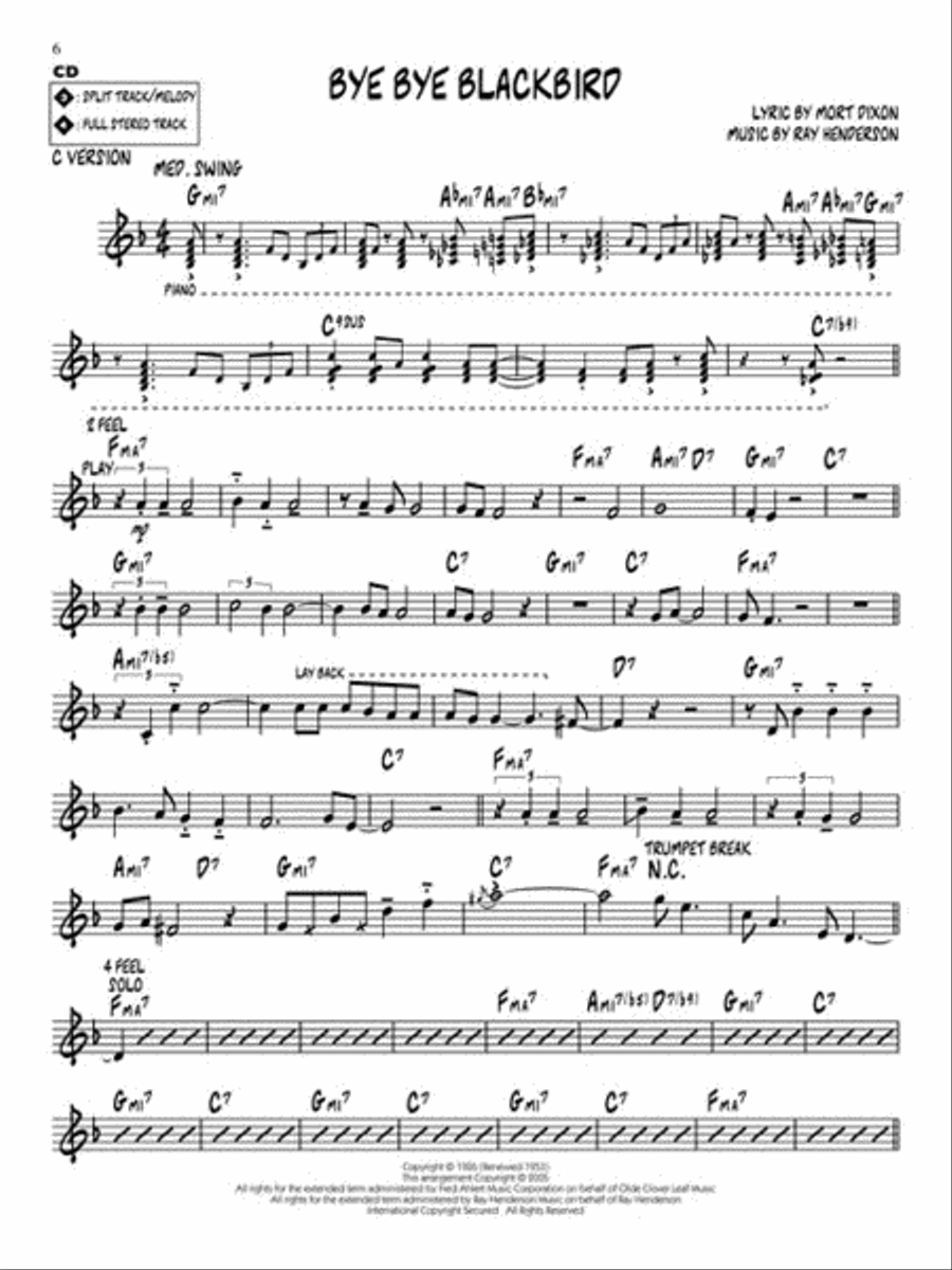 Miles Davis Standards C Instrument scores gallery preview page 5