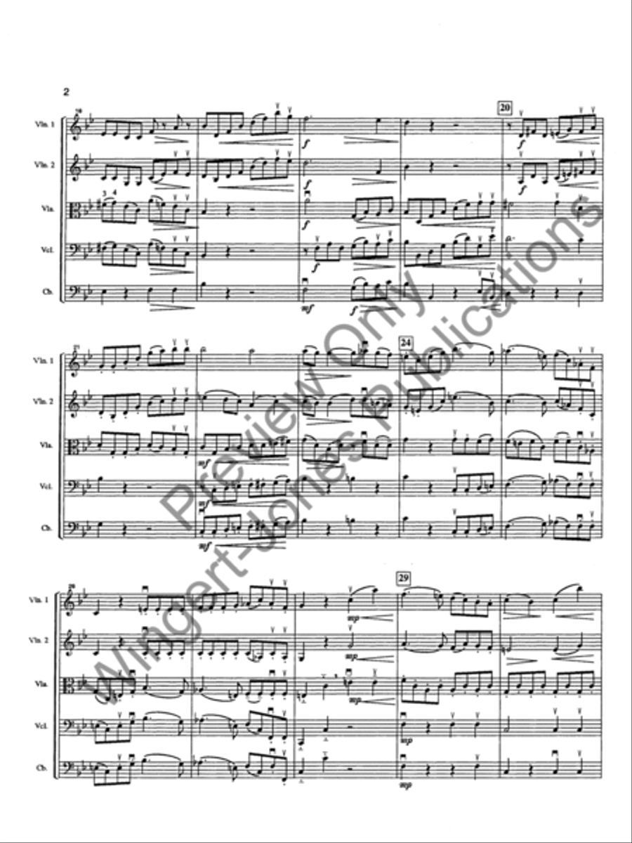 Serenade Op. 38, No. 6 Serenade Op. 38, No. 6 String Orchestra scores gallery preview page 5