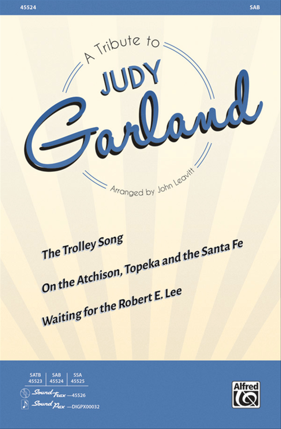 A Tribute to Judy Garland 3-Part scores gallery preview page 1