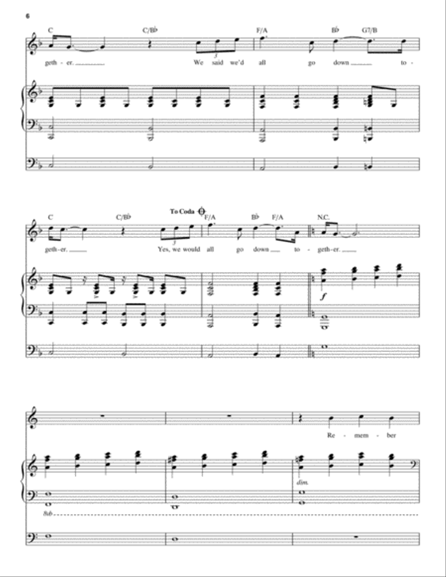 Goodnight Saigon Goodnight Saigon Piano scores gallery preview page 6