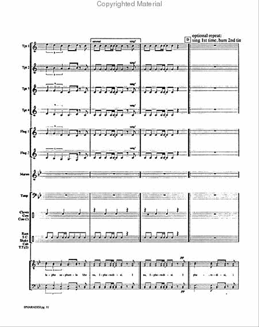 Ipharadisi Choir scores gallery preview page 2