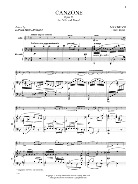 Canzone, Opus 55