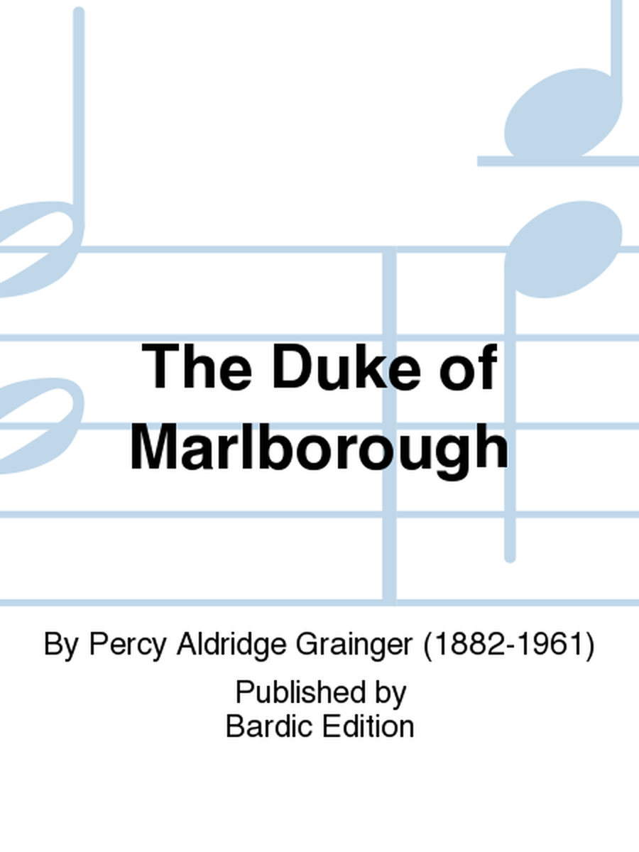 The Duke Of Marlborough