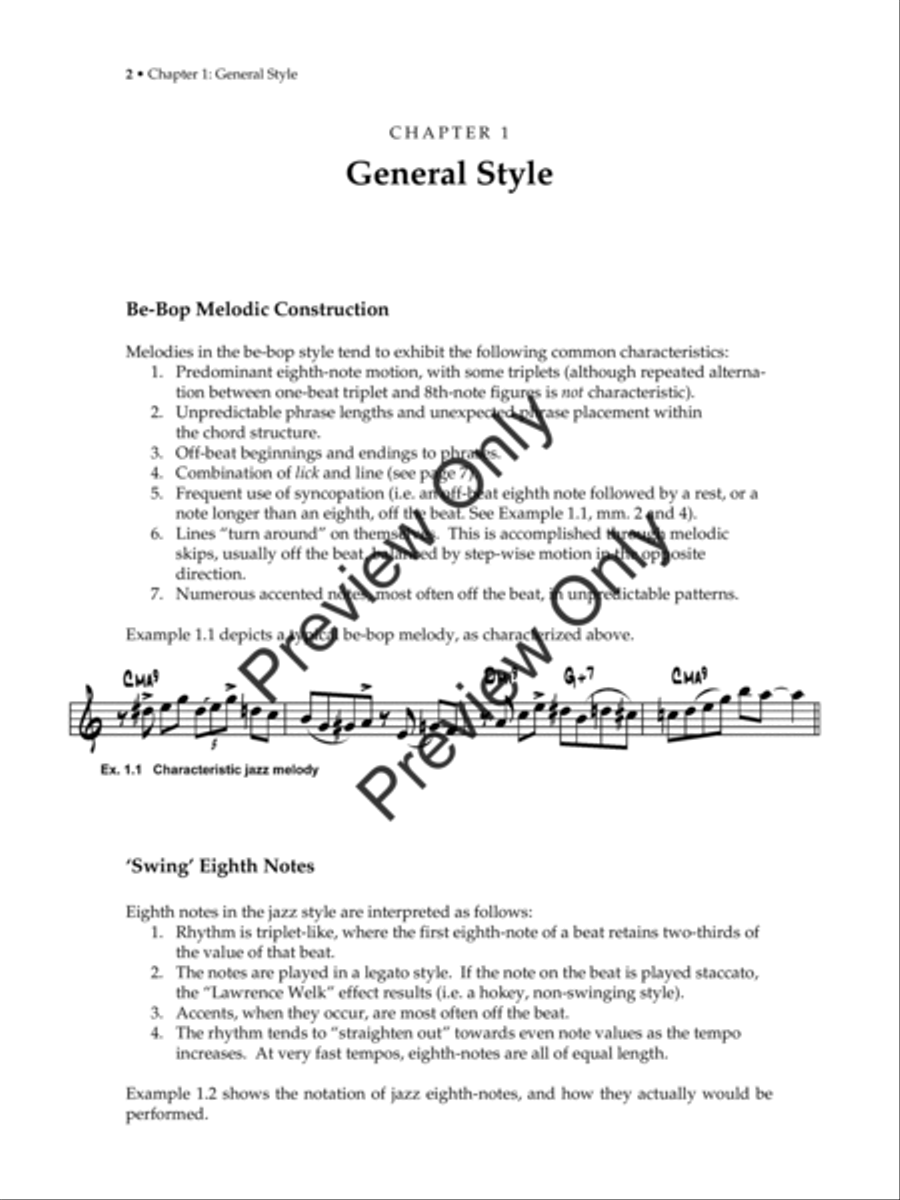Jazz Improvisation: The Goal-Note Method (Text with MP3s) Jazz Ensemble scores gallery preview page 13