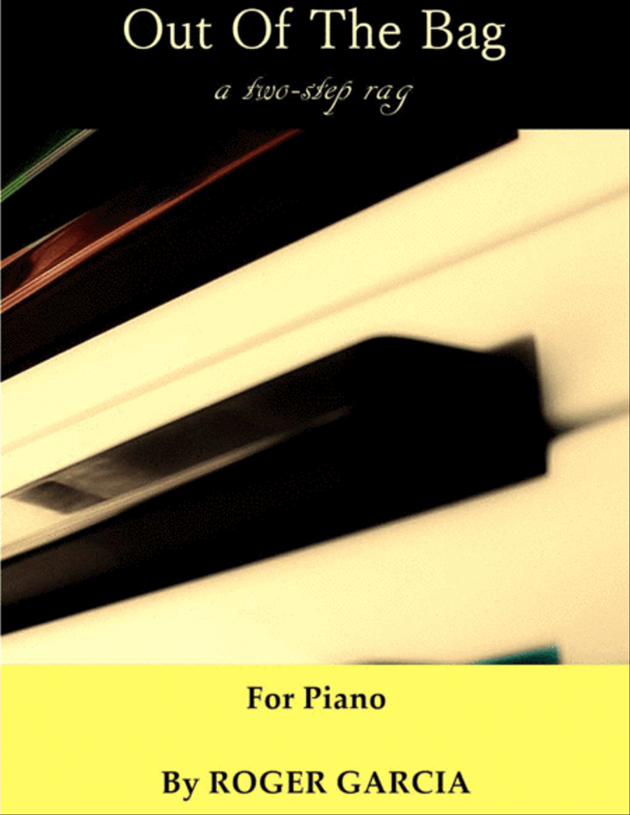 Out Of The Bag (a two step rag) Piano Solo scores gallery preview page 1