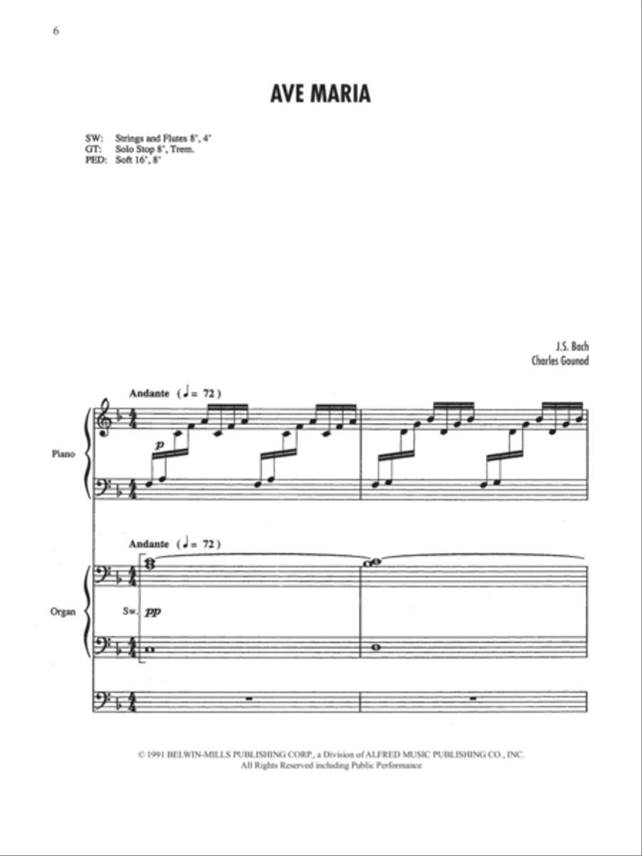 Sunday Morning Organist, Volume 10 Small Ensemble scores gallery preview page 3