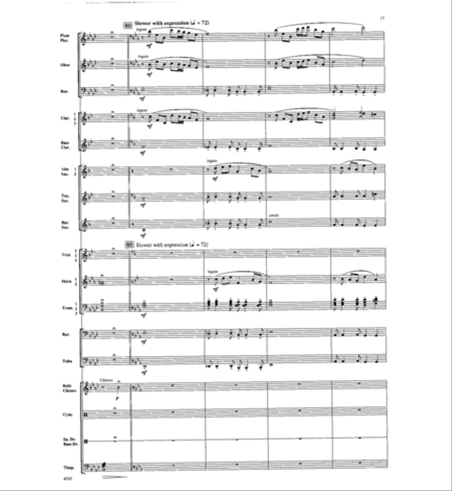 Encomium Concert Band scores gallery preview page 16