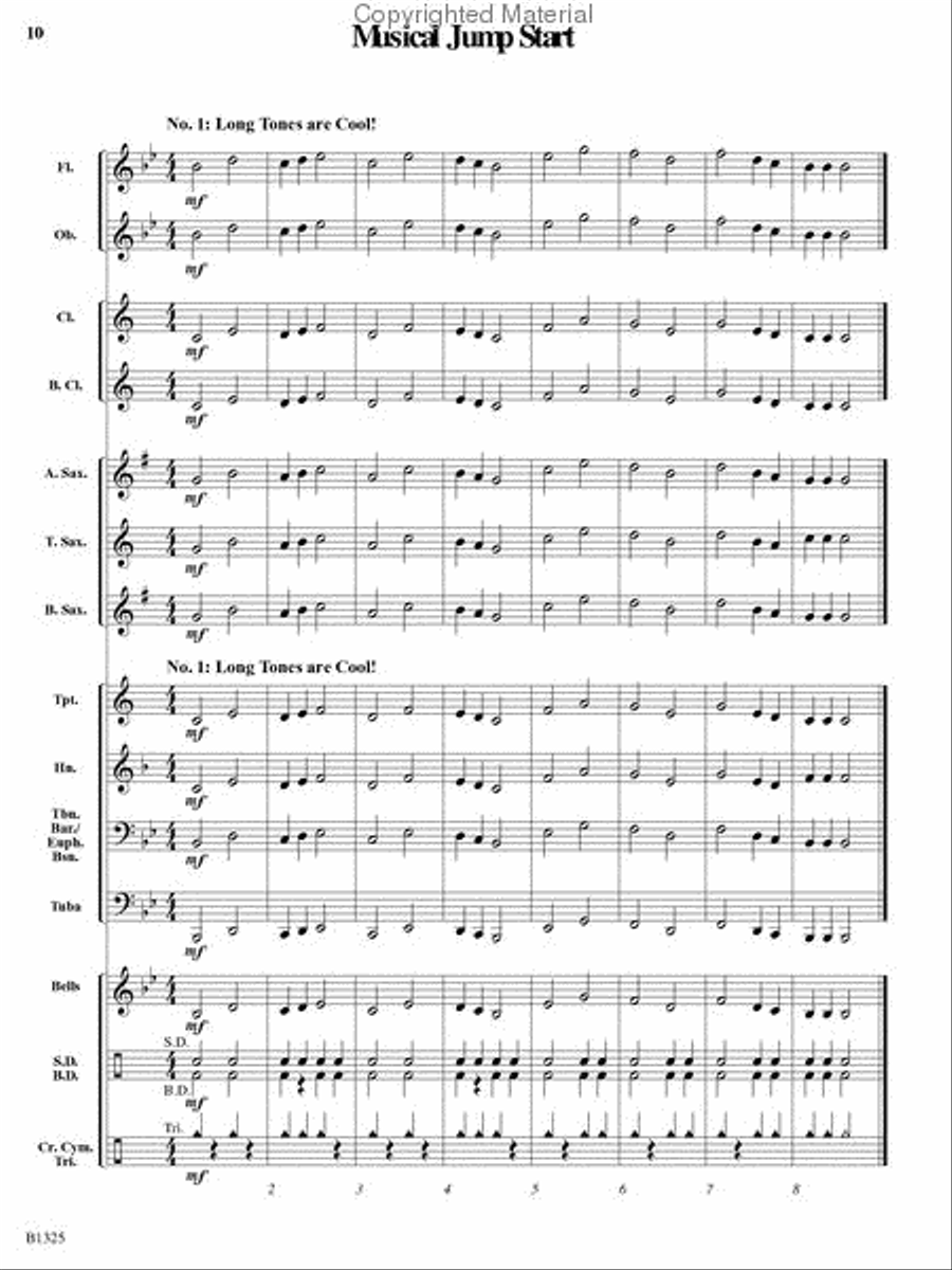 Synergy March Concert Band scores gallery preview page 9