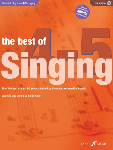 Best Of Singing Grade 4-5 Low Voice/CD