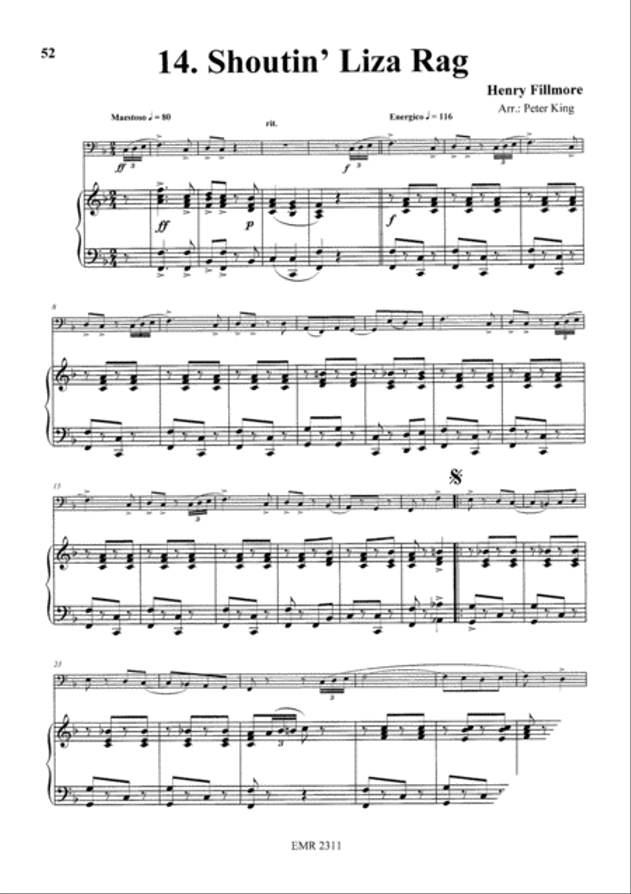 15 Rags Tuba scores gallery preview page 16
