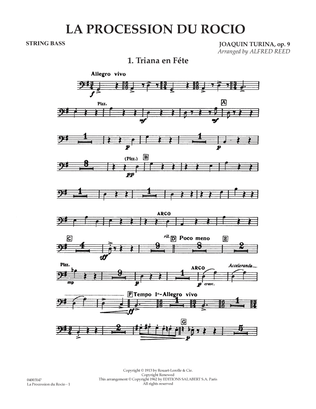 La Procession du Rocio (arr. Alfred Reed) - String Bass