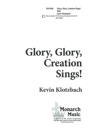 Book cover for Glory, Glory! Creation Sings!