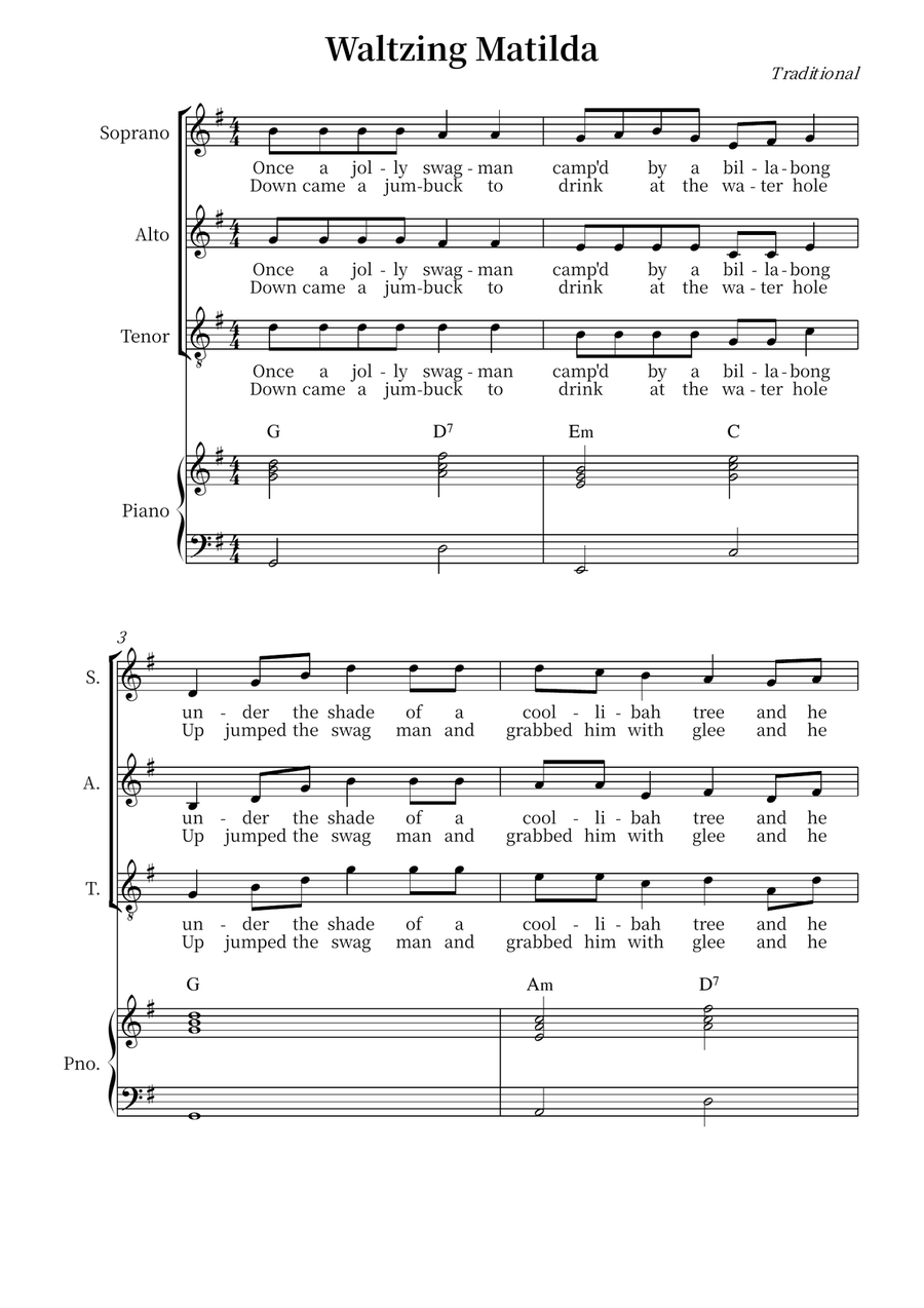 Waltzing Matilda image number null