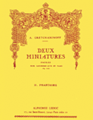 Suite Miniature Op. 145, No. 9 - Phantasme
