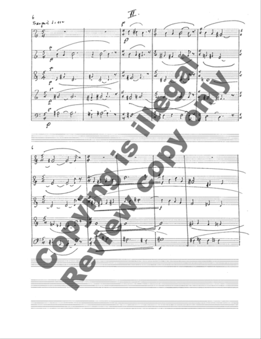 Five Times Two Woodwind Quintet scores gallery preview page 4