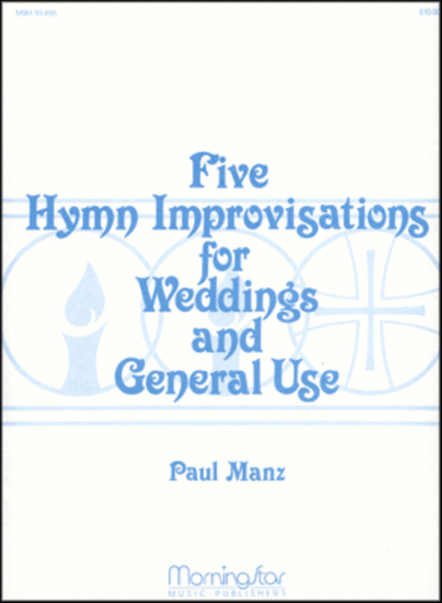 Five Hymn Improvisations for Weddings and General Use Organ scores gallery preview page 1