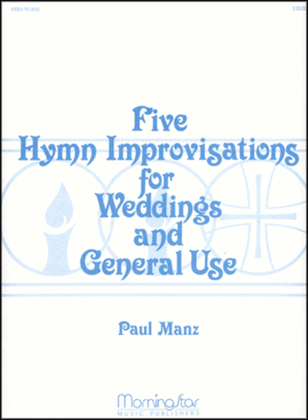 Book cover for Five Hymn Improvisations for Weddings and General Use