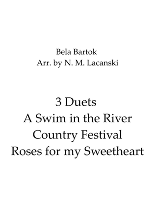 3 Duets A Swim in the River Country Festival Roses for my Sweetheart