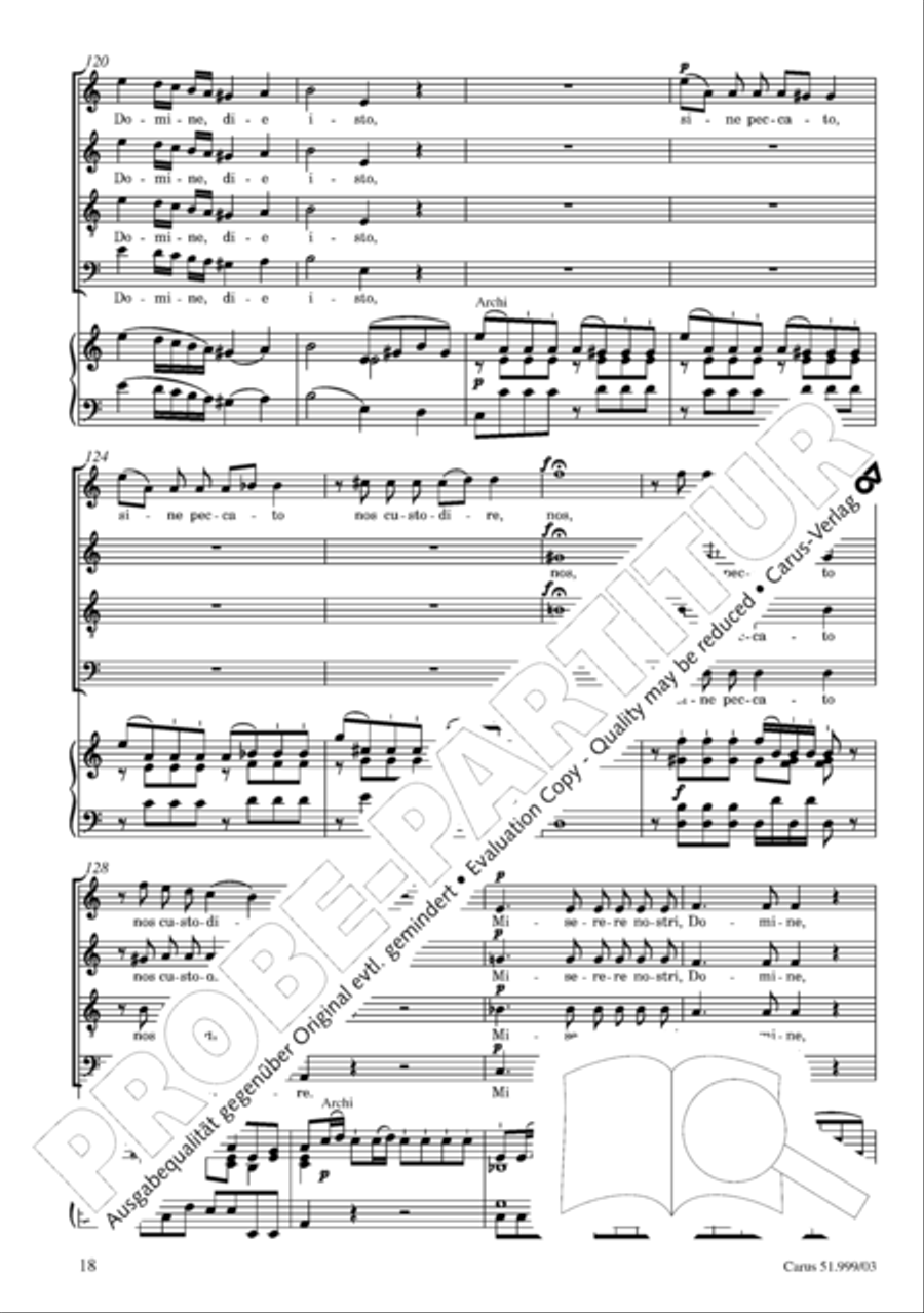 Te Deum Te Deum 4-Part scores gallery preview page 19
