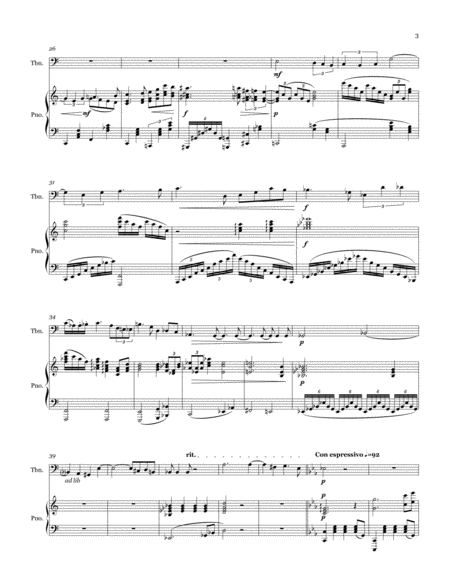 Nocturne for Trombone and Piano image number null