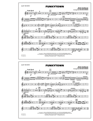 Book cover for Funkytown - 2nd Bb Trumpet