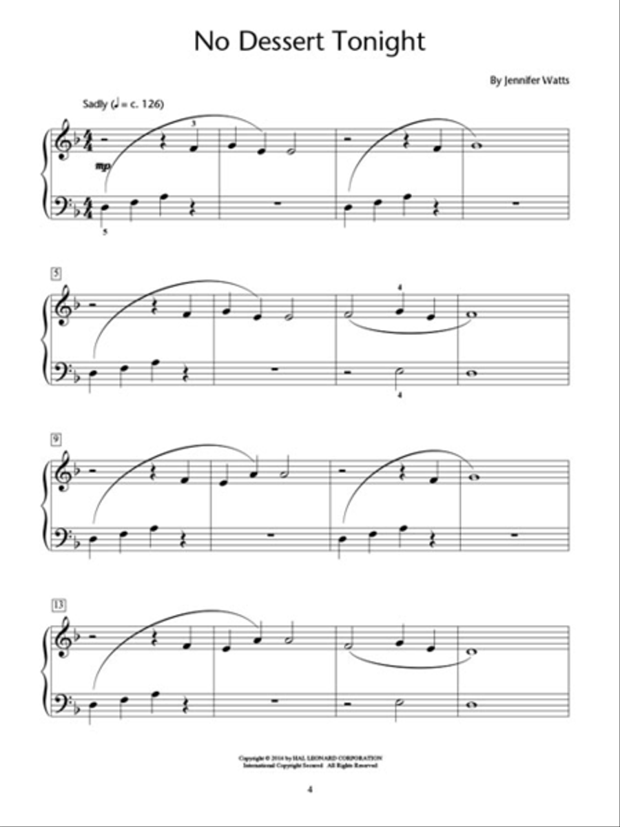 Little Jazzers - Nine Original Piano Solos Piano Method scores gallery preview page 4