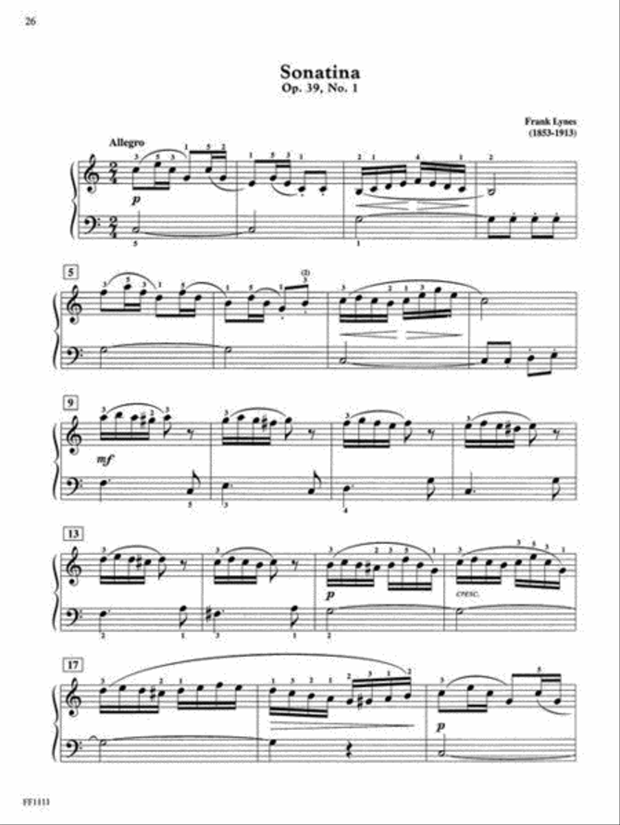 Piano Sonatinas – Book Two Piano Method scores gallery preview page 6