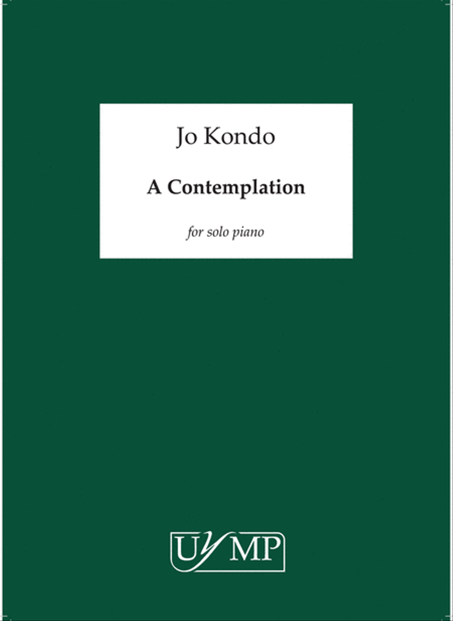A Contemplation Piano Solo scores gallery preview page 1