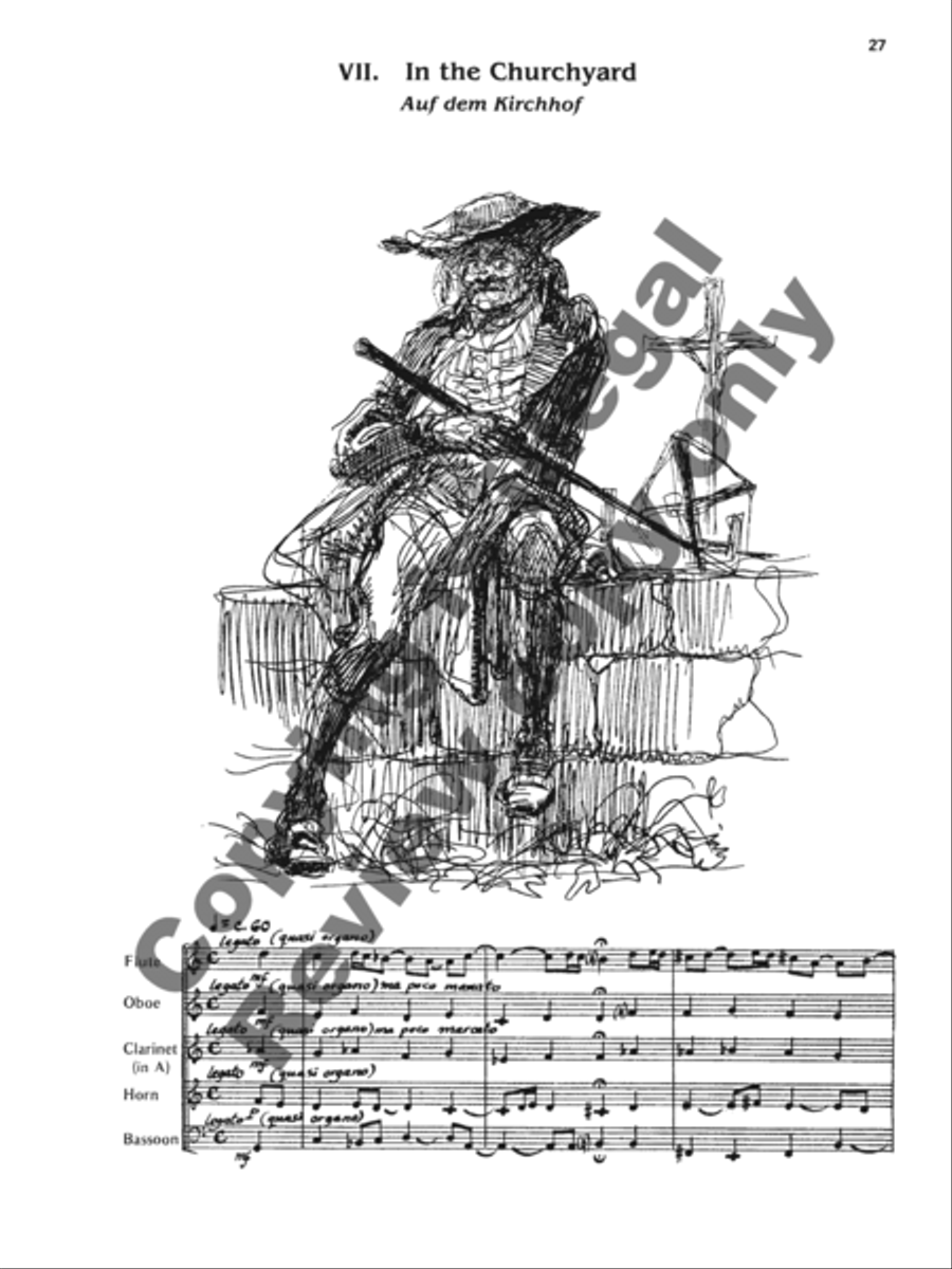 Skizzen (Score) Woodwind Quintet scores gallery preview page 18
