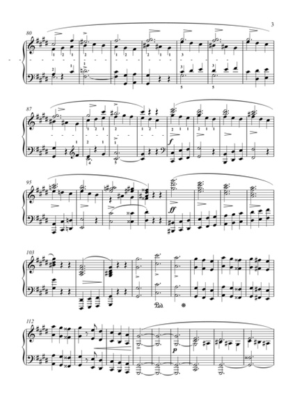 Op.39, Scherzo no.3 in C-sharp minor