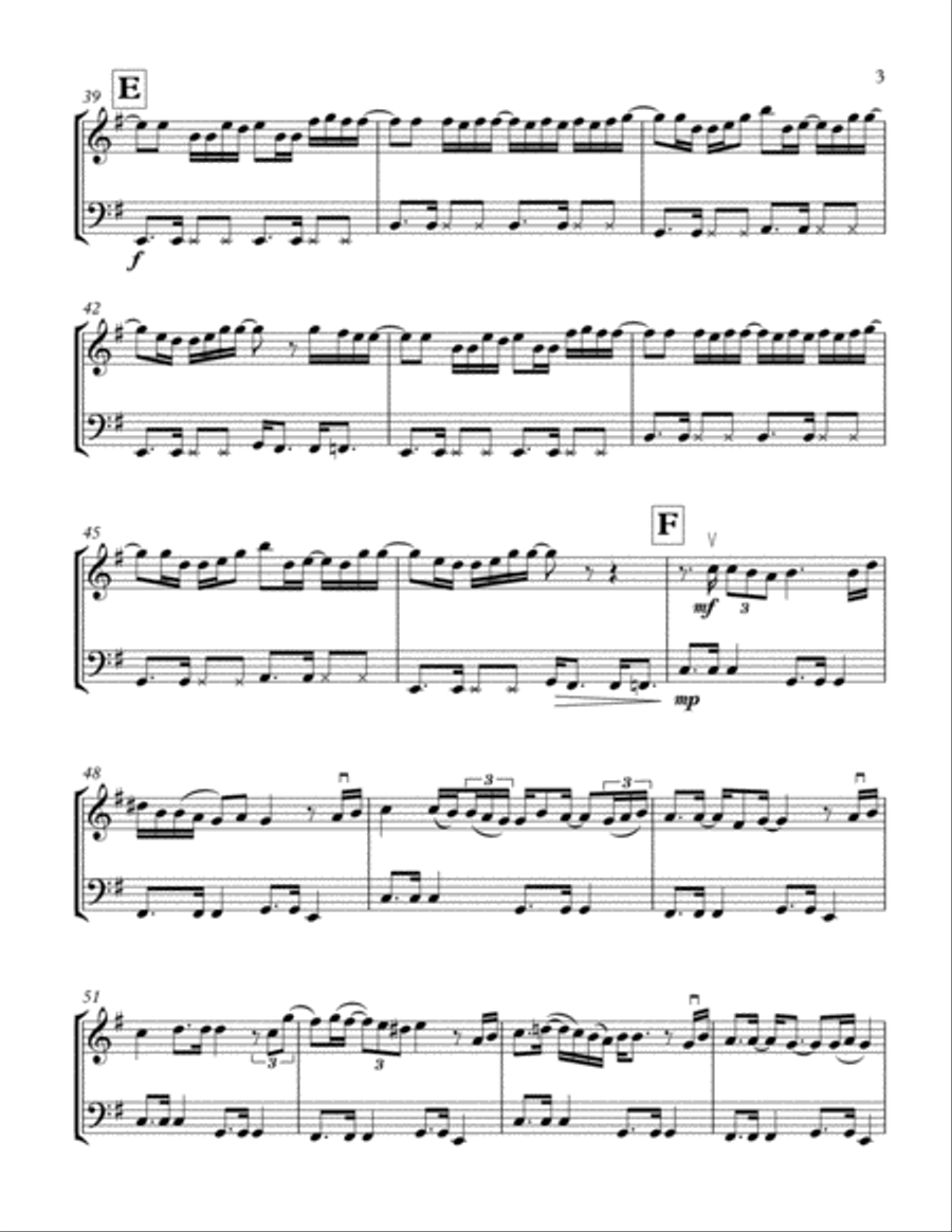 Take Me To Church Take Me To Church String Duet scores gallery preview page 4