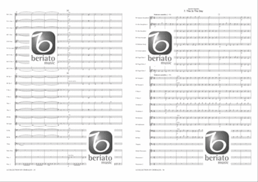 A Collection of Chorales Choir scores gallery preview page 10