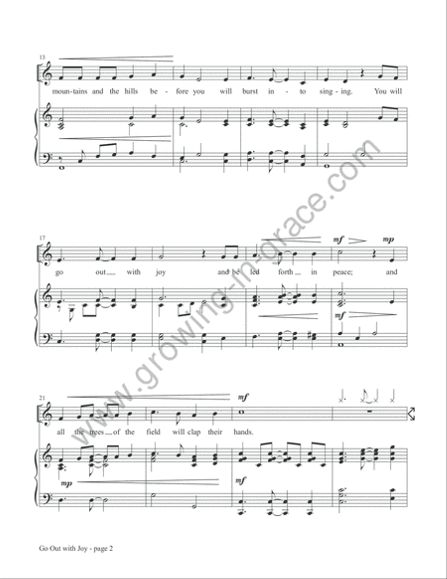 Fruit of the Spirit: Younger Children - Spring Unison Choir scores gallery preview page 6