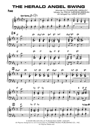 The Herald Angels Swing: Piano Accompaniment