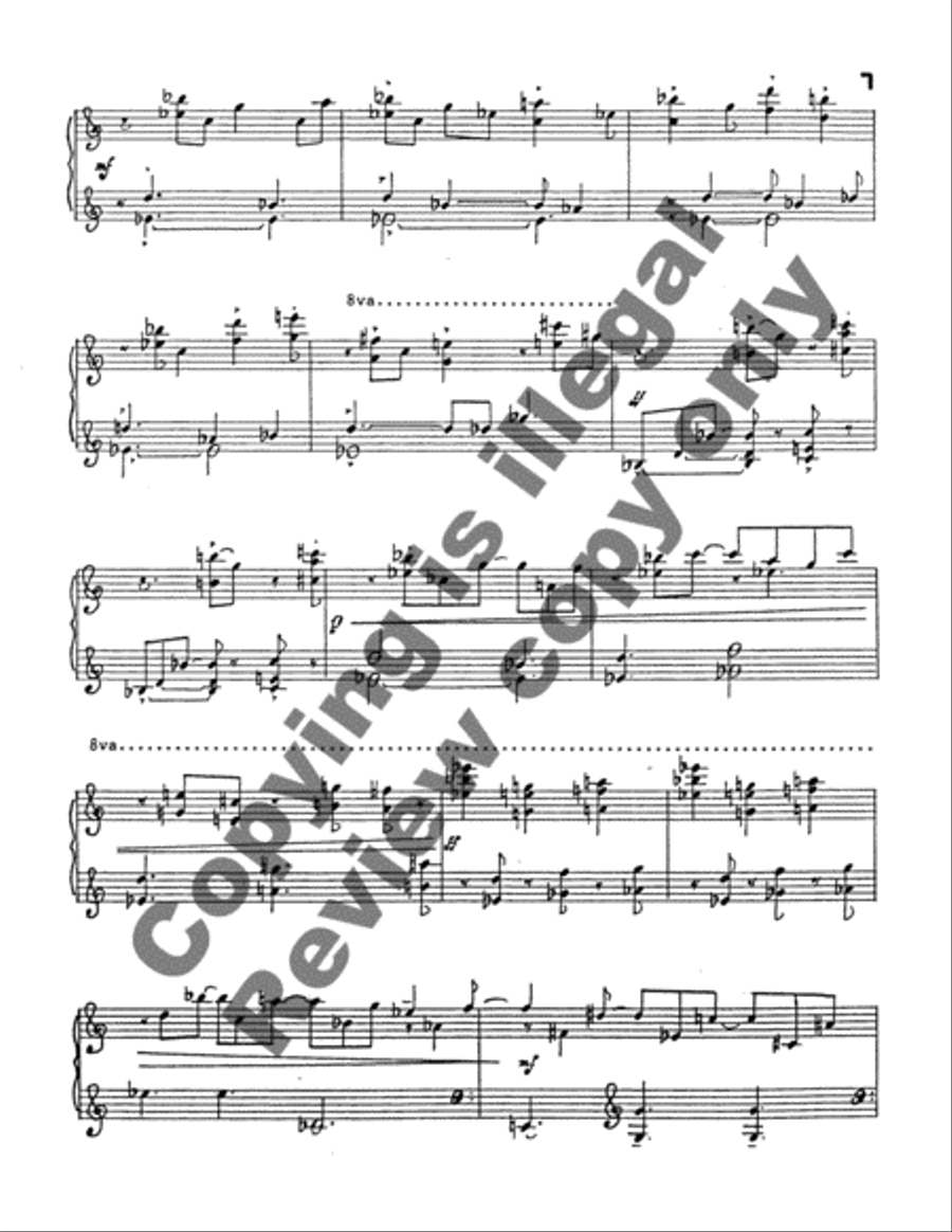 Troika Ride Piano Solo scores gallery preview page 12