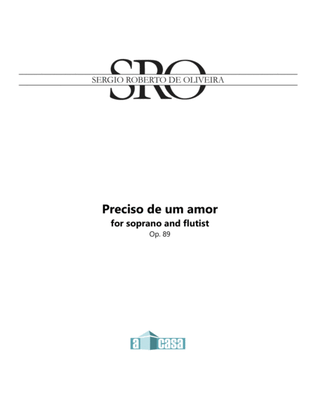 Book cover for Preciso de um amor