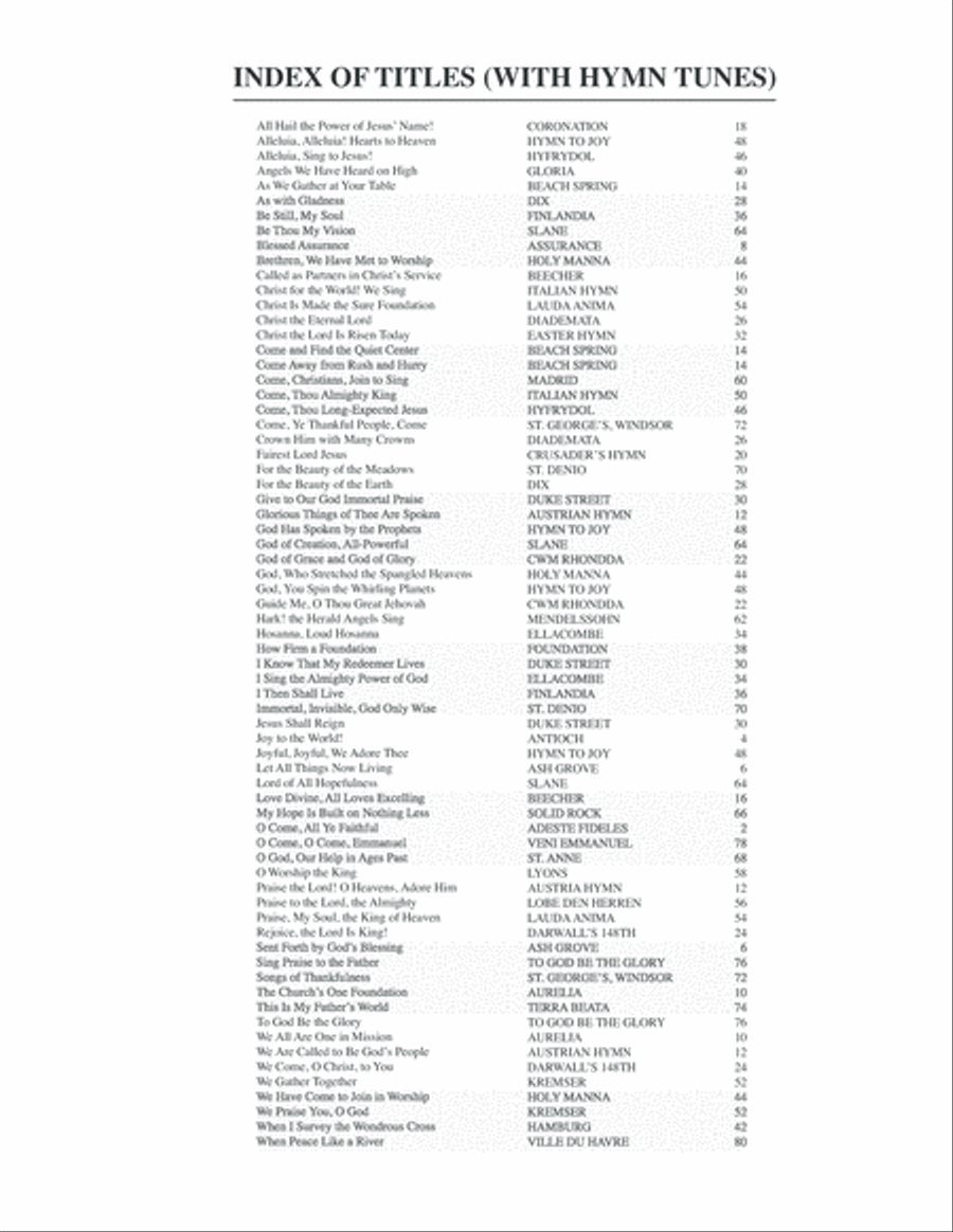 Hymns & Handbells: Easy Handbell Accomp. For Cong. Sing. 5-Octaves scores gallery preview page 5
