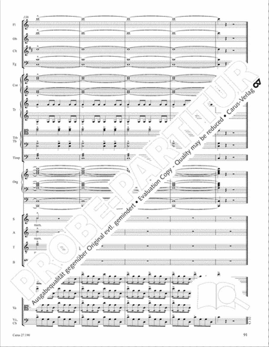 Te Deum 4-Part scores gallery preview page 98