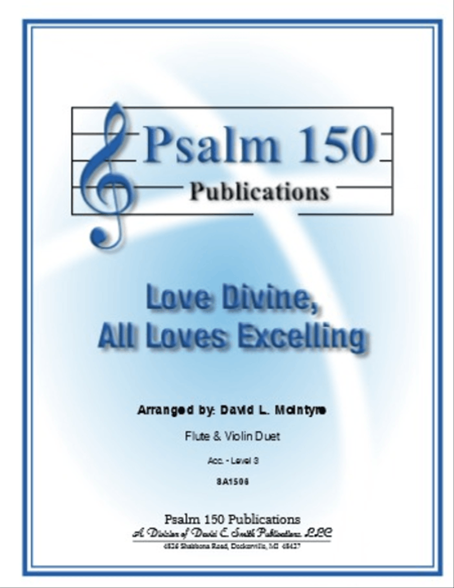 Love Divine, All Loves Excelling Small Ensemble scores gallery preview page 1
