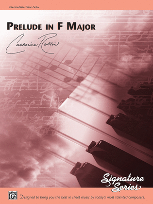 Book cover for Prelude in F Major