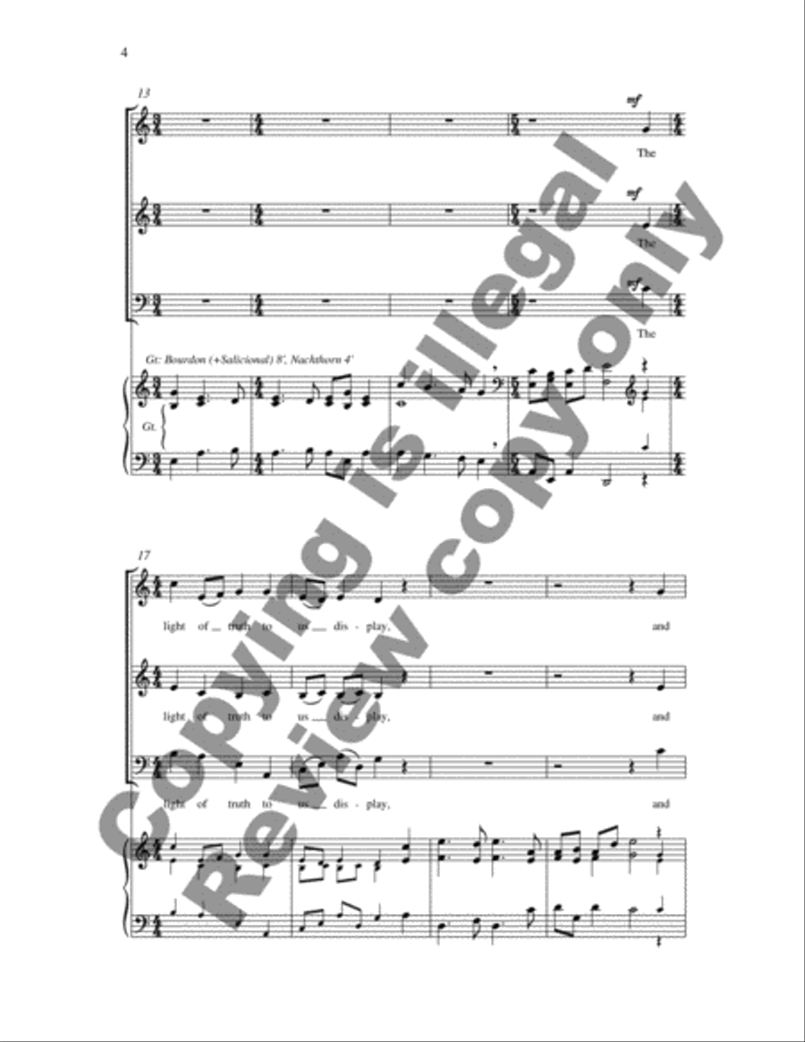 Come, Gracious Spirit Come, Gracious Spirit 3-Part scores gallery preview page 10
