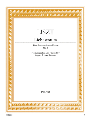 Book cover for Liebestraume No. 1 in A-flat Major