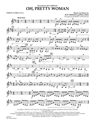 Oh, Pretty Woman - Violin 3 (Viola T.C.)