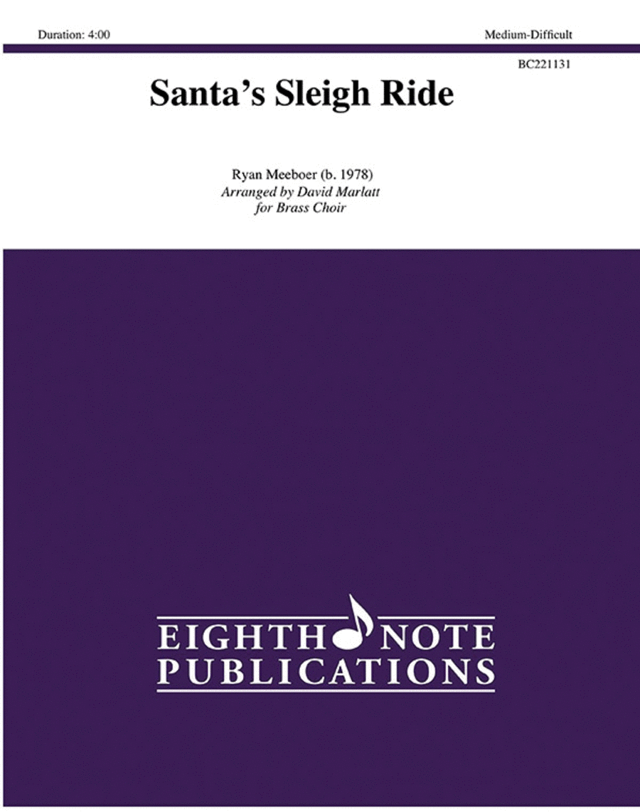 Santa's Sleigh Ride Small Ensemble scores gallery preview page 1