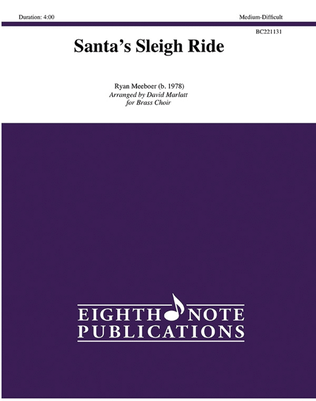 Book cover for Santa's Sleigh Ride