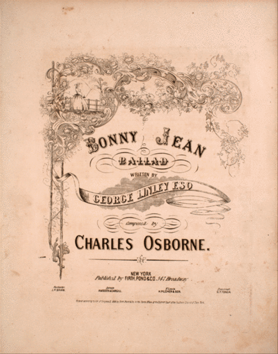 Bonny Jean. Ballad Voice scores gallery preview page 1