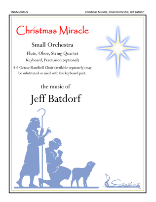 Book cover for Christmas Miracle (Small orchestra with optional handbell choir)